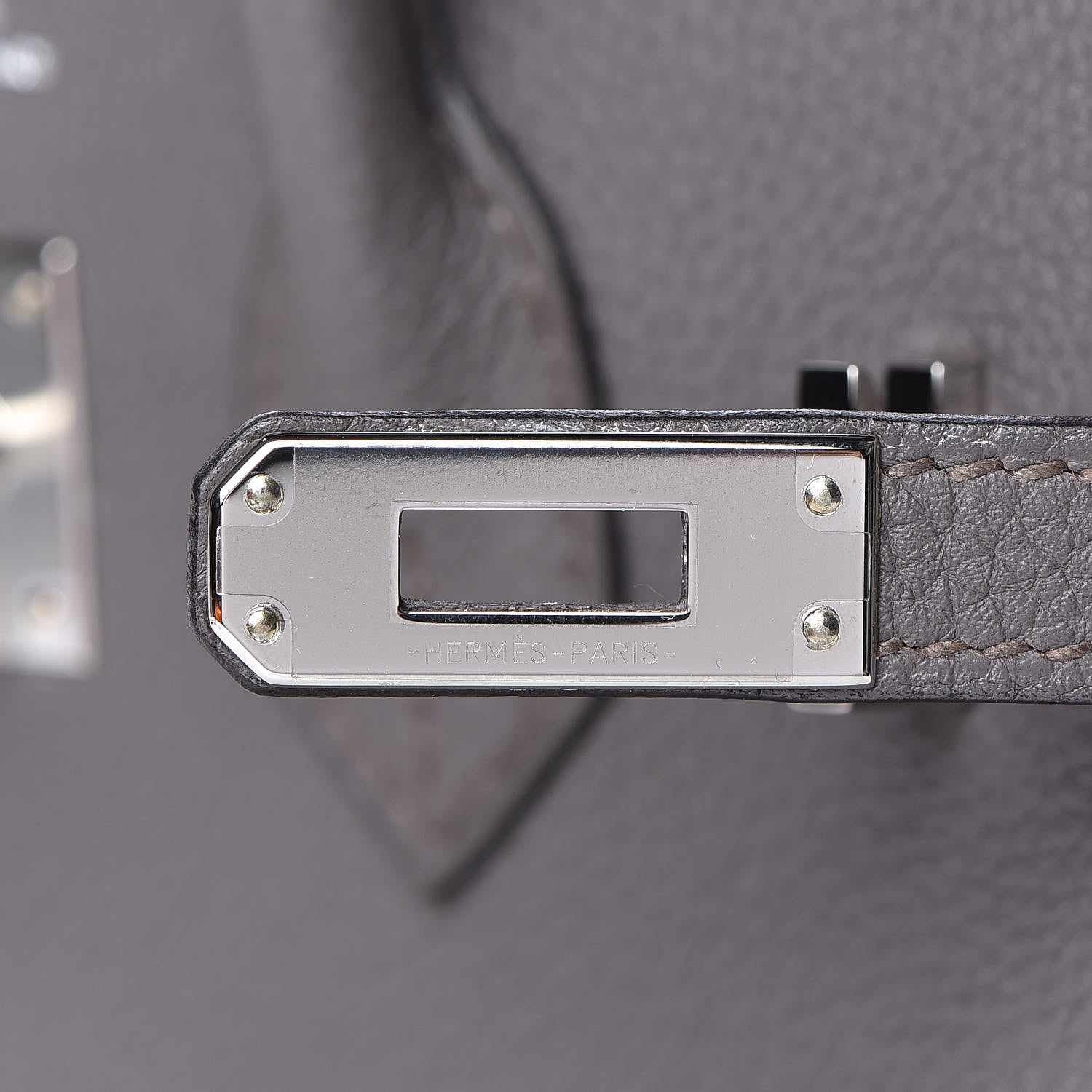 Hermes Togo Birkin 25 Etain 13 of 30
