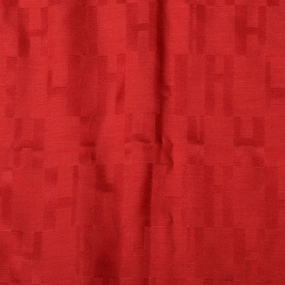 Hermes Silk Wool Faconnee Grand H Scarf Rouge Vif 1 of 5