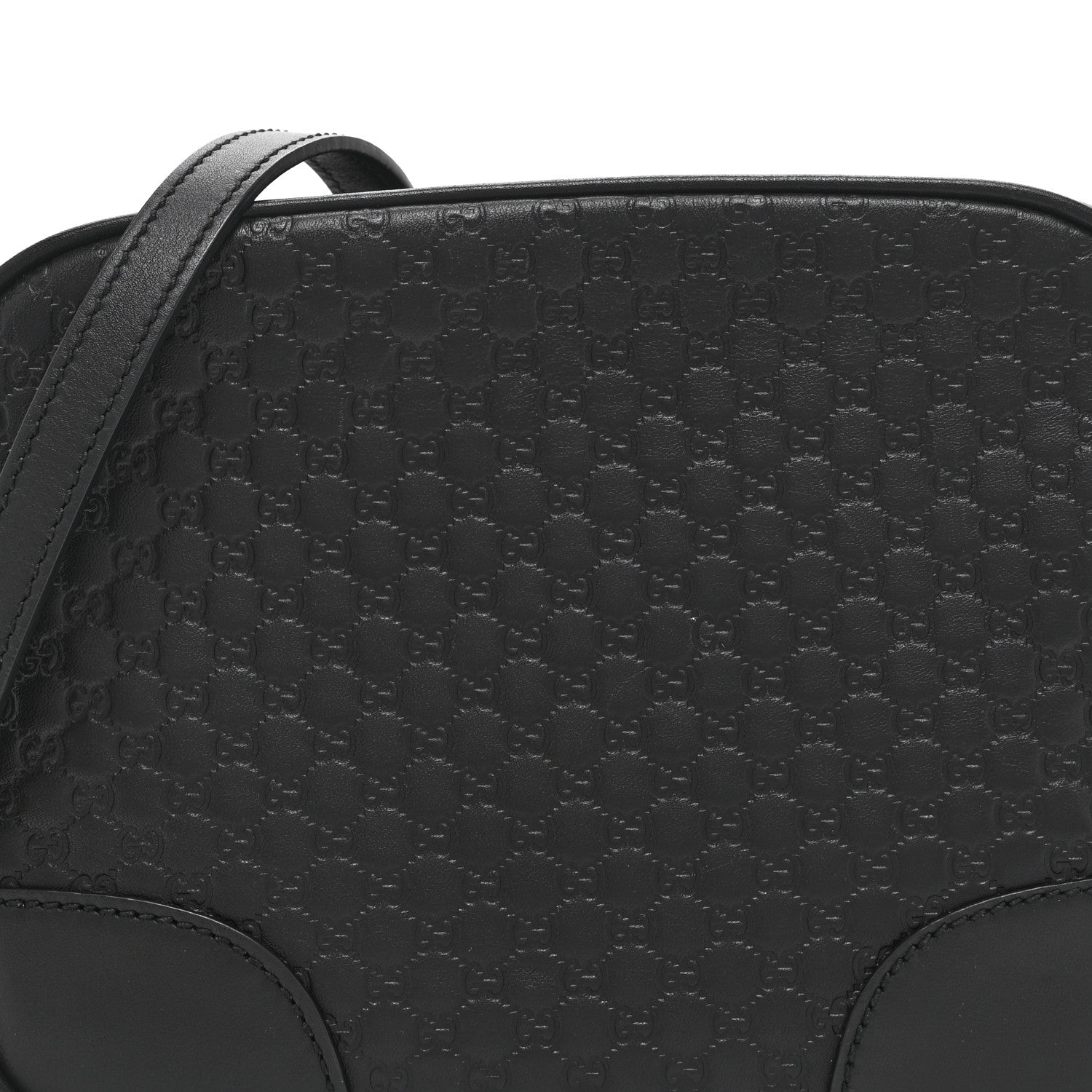 Gucci Microguccissima Mini Bree Messenger Bag Black 9 of 11