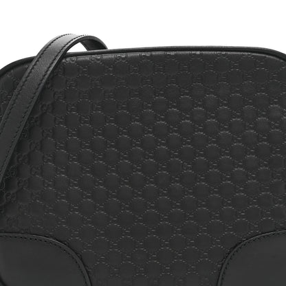 Gucci Microguccissima Mini Bree Messenger Bag Black 9 of 11