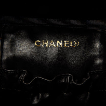 Chanel Caviar Cosmetic Vanity Bag Black 6 of 9