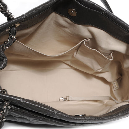 Chanel Caviar Timeless Large Shopping Tote Dark Gray 6 of 8