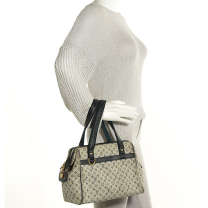 Louis Vuitton Mini Monogram Josephine PM Blue 2 of 7