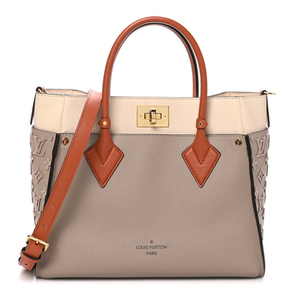 Louis Vuitton Calfskin Monogram Tufting On My Side Galet 1 of 9