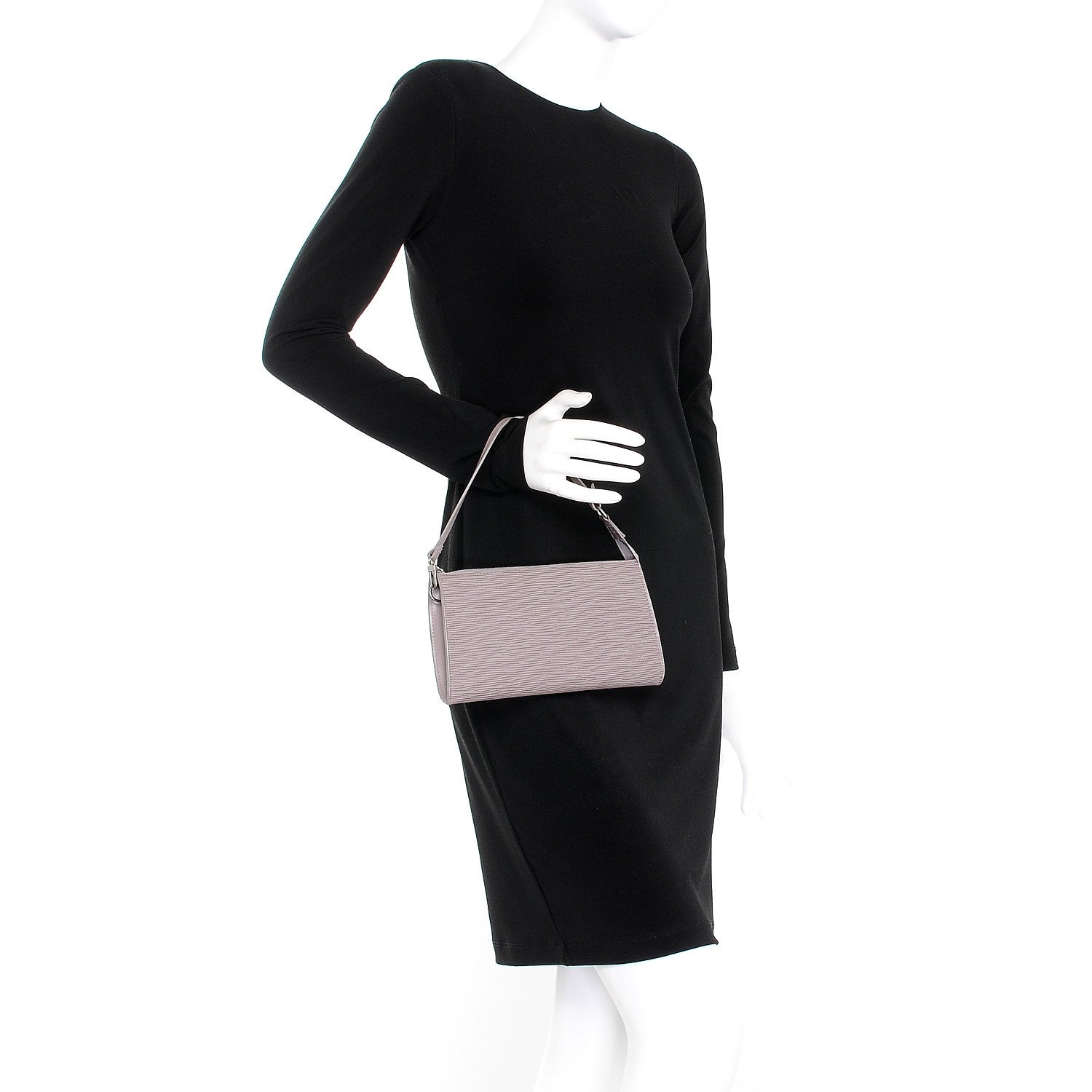 Louis Vuitton Epi Pochette Accessories 24 Lilac 2 of 7
