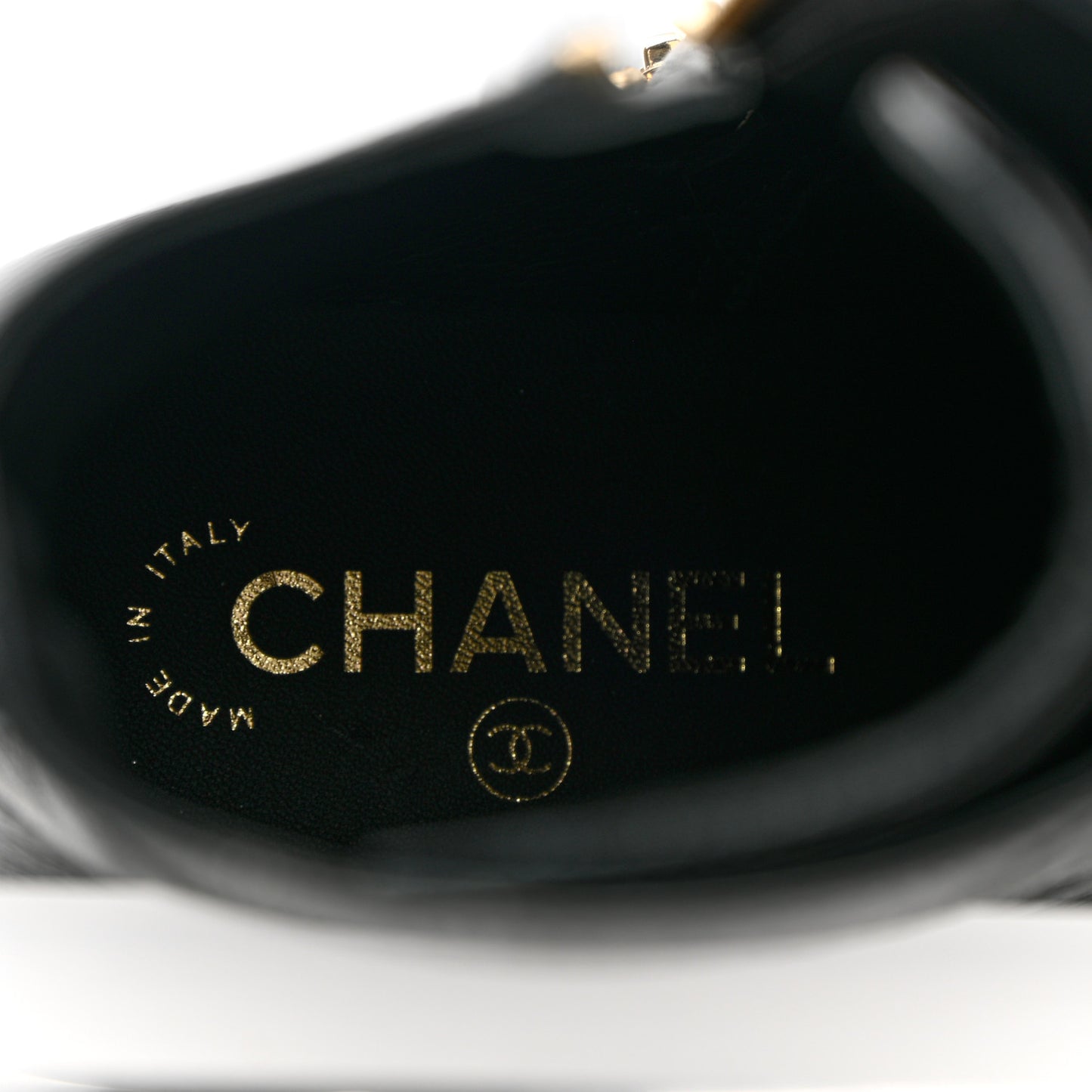 Calfskin Lace Up Combat Boots 41 Black