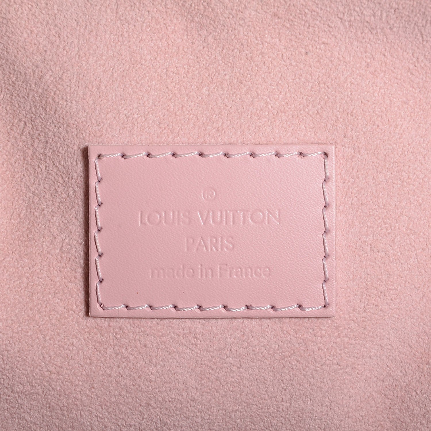 Louis Vuitton Damier Ebene Caissa Hobo Rose Ballerine 6 of 7