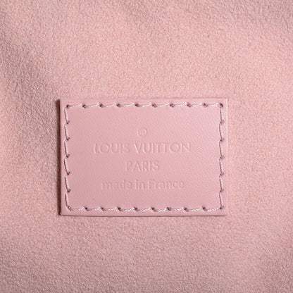 Louis Vuitton Damier Ebene Caissa Hobo Rose Ballerine 6 of 7