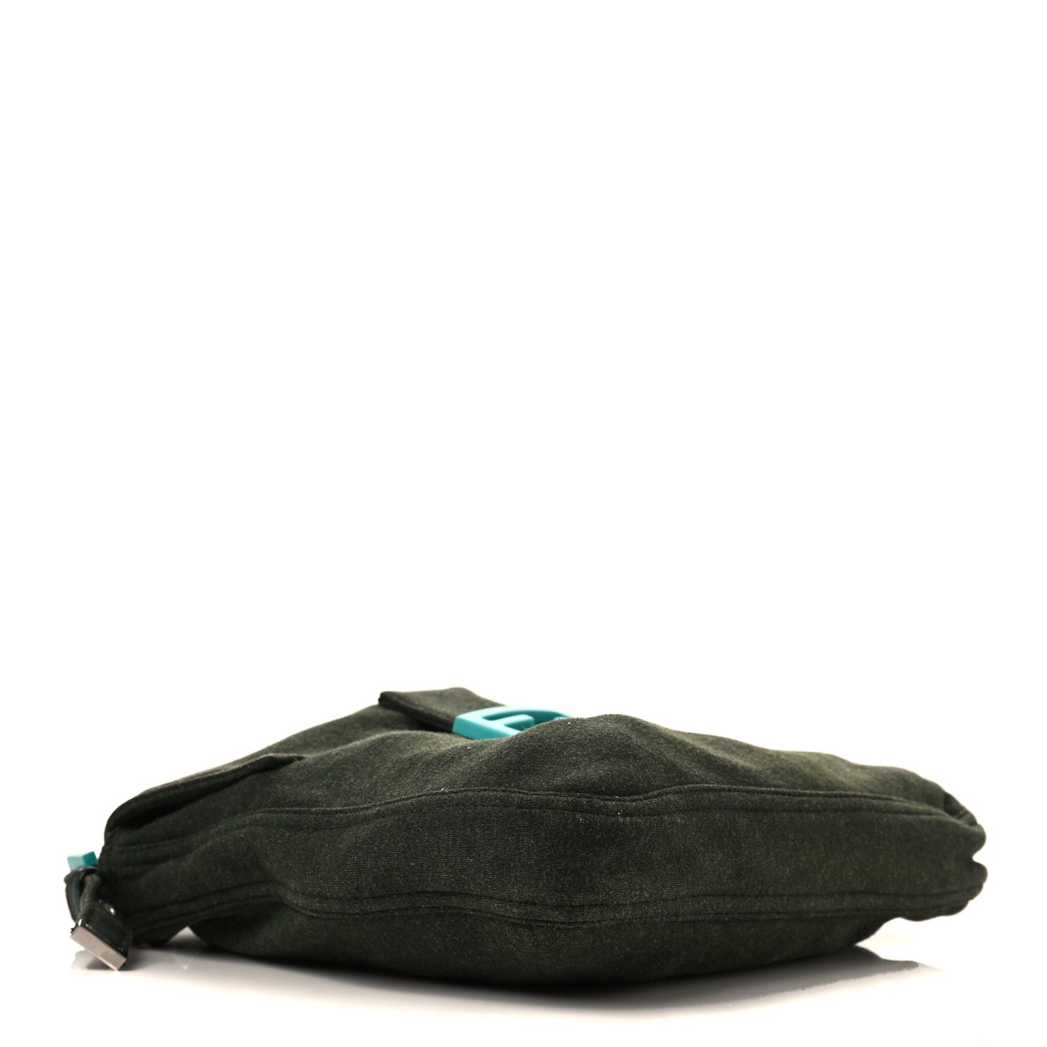 Fendi Jersey Mama Baguette Grey Blue 4 of 8