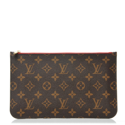 Louis Vuitton Monogram Neverfull MM GM Pochette Cherry 1 of 7