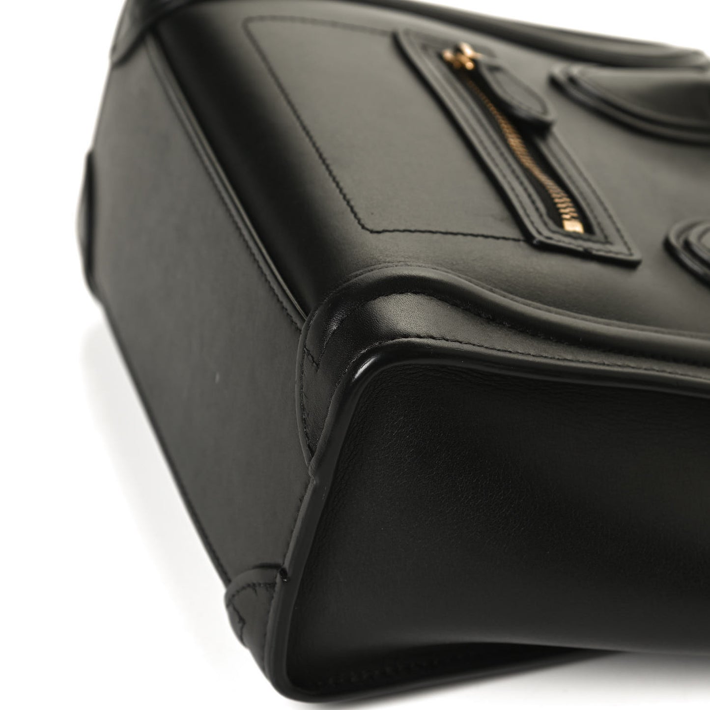 Smooth Calfskin Nano Luggage Black