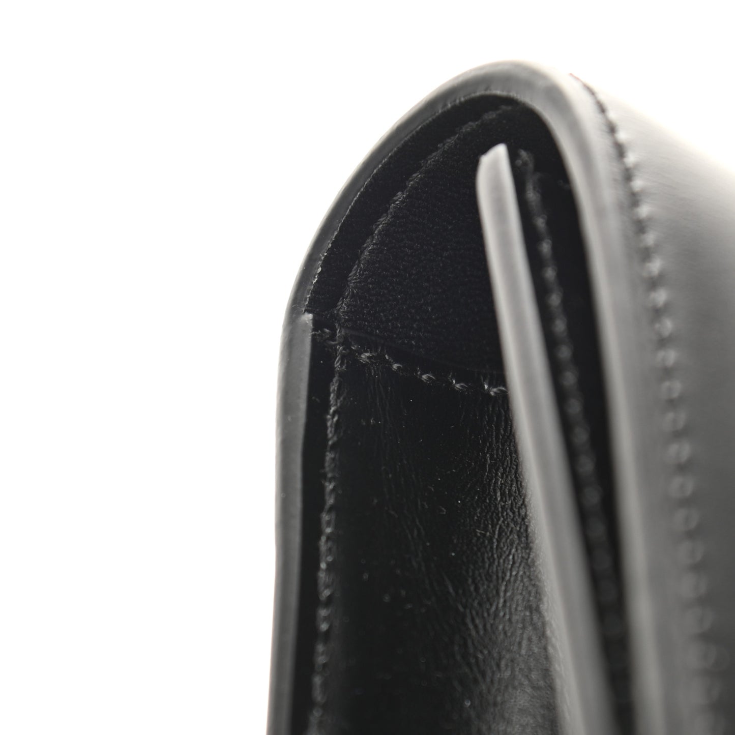 Calfskin TB Bum Bag Black