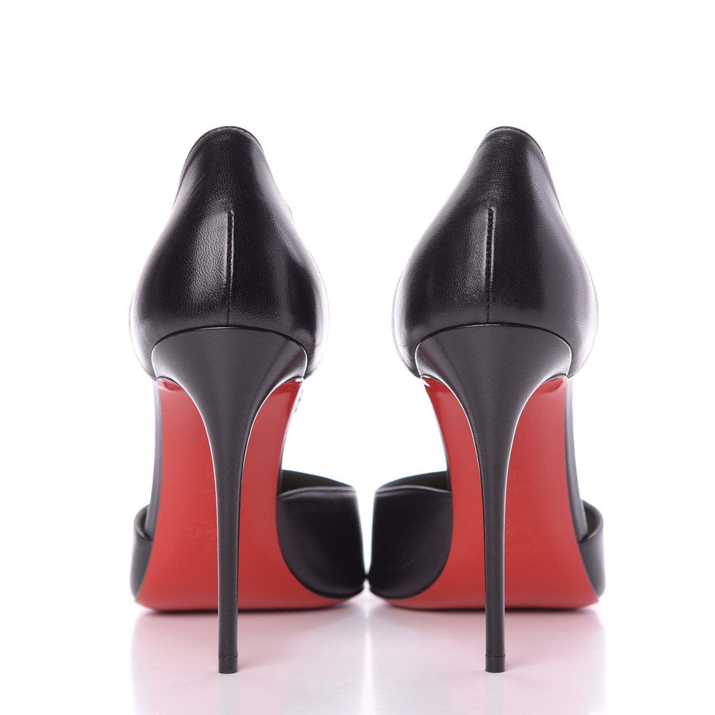 Kid PVC Spike Cross 100 Pumps 39.5 Black Silver