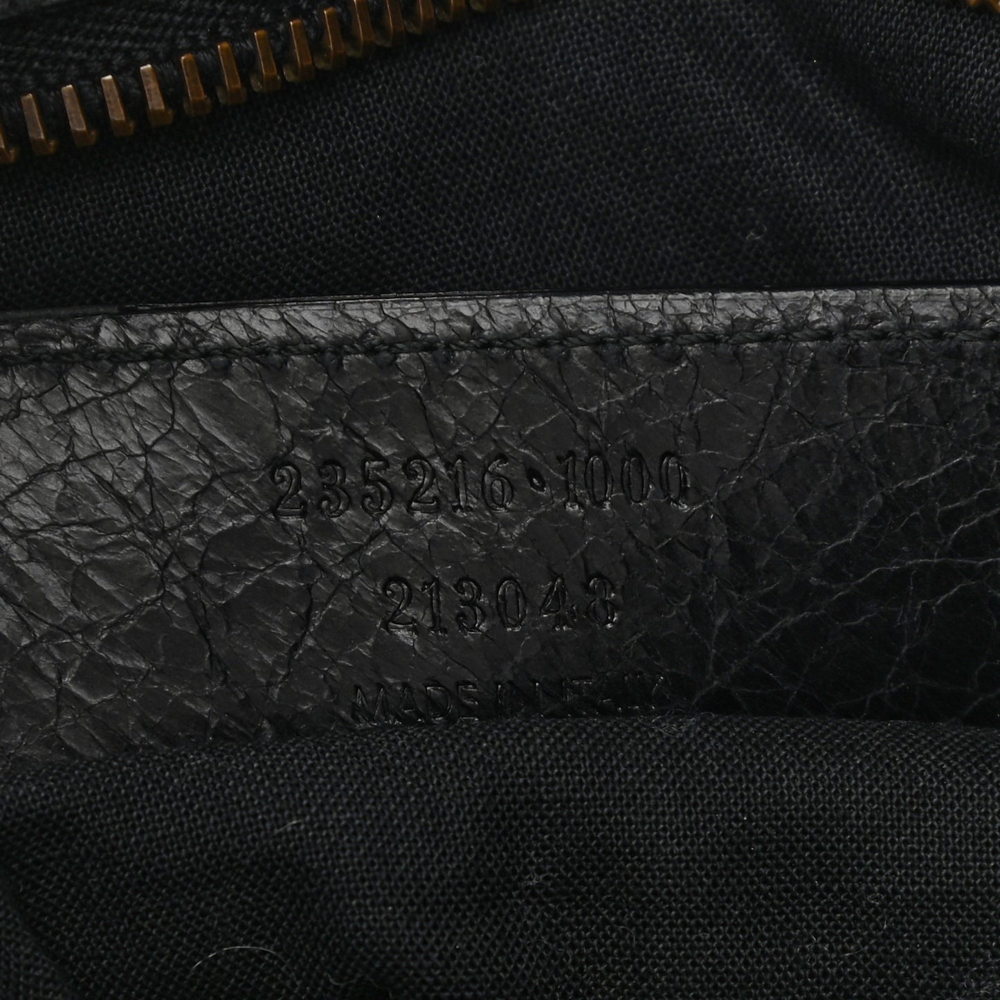 Agneau Classic Hardware Velo Black