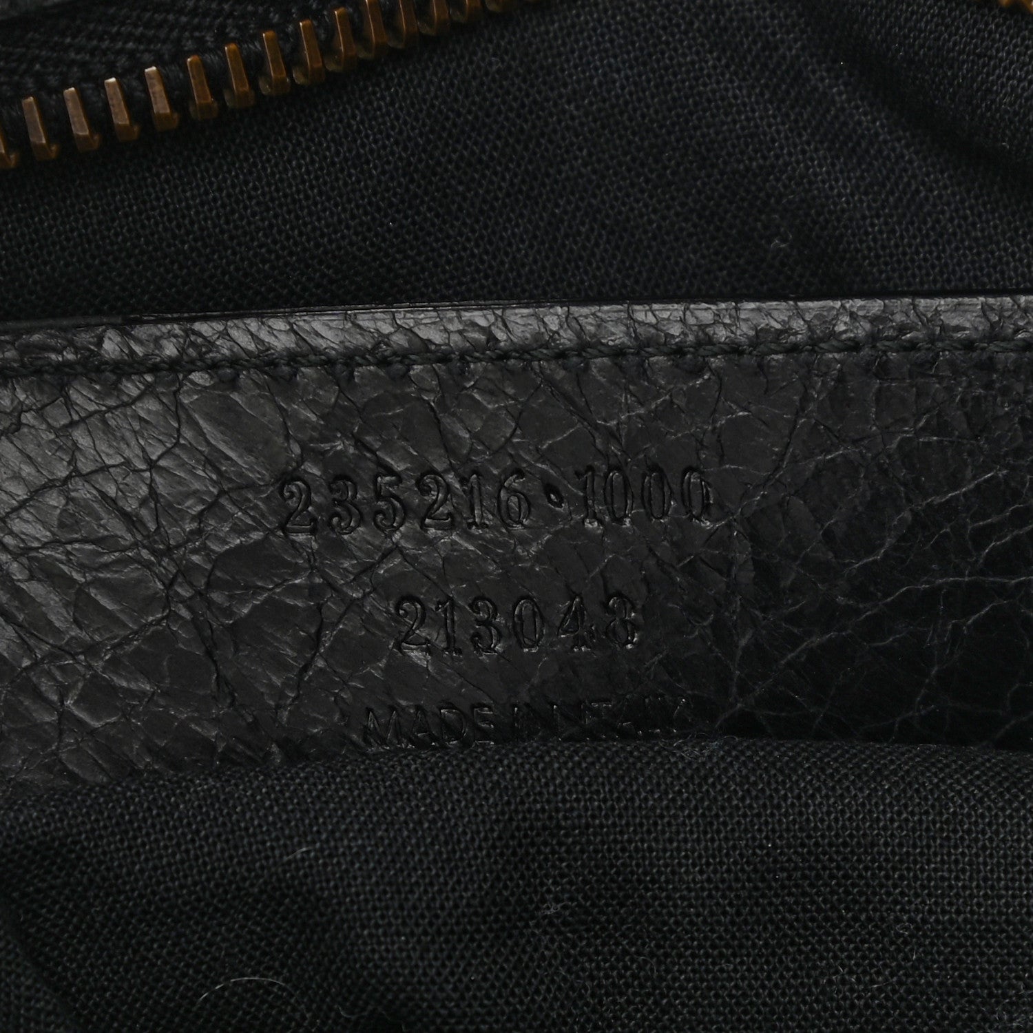 Balenciaga Agneau Classic Hardware Velo Black 7 of 13