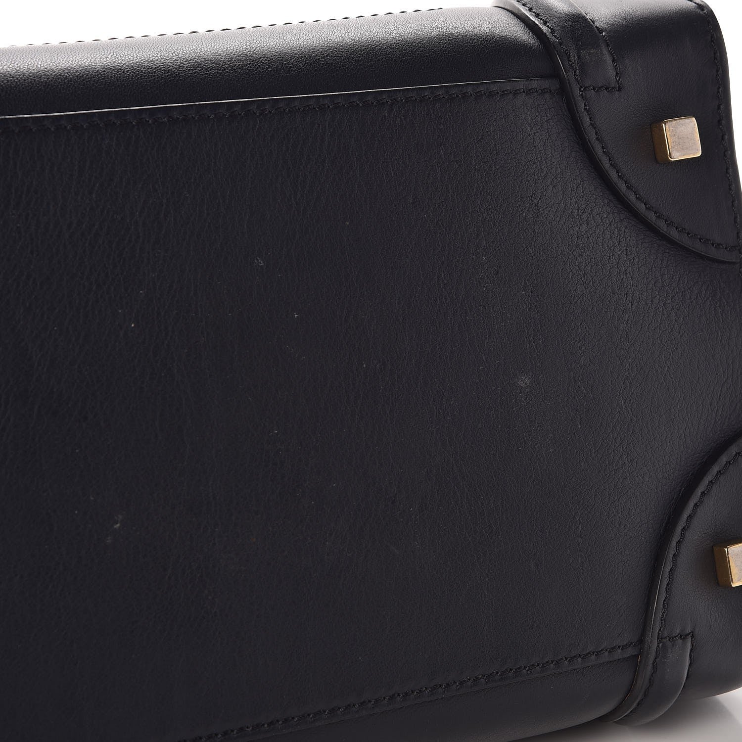 Celine Smooth Calfskin Mini Luggage Navy Blue 8 of 8