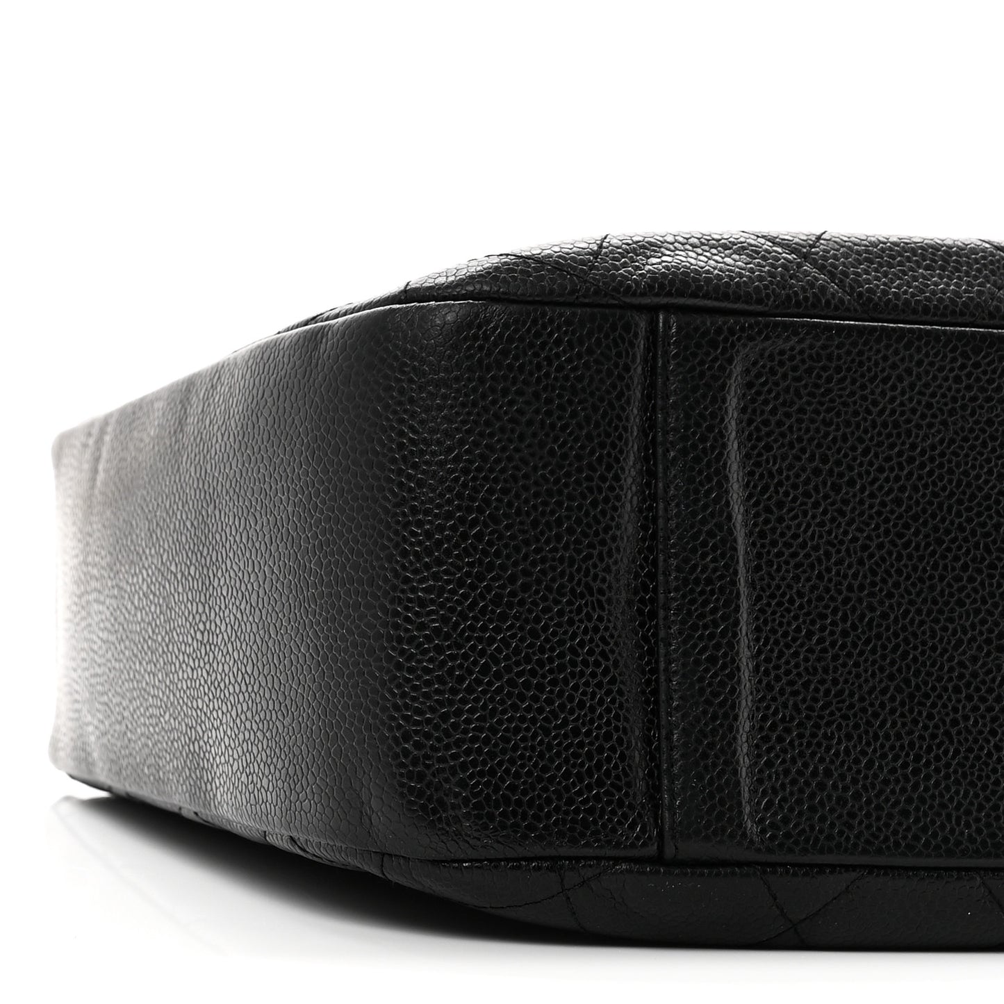 Caviar Quilted Timeless CC Shoulder Bag Black