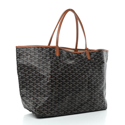 Goyard Goyardine Saint Louis GM Black Gold 4 of 9