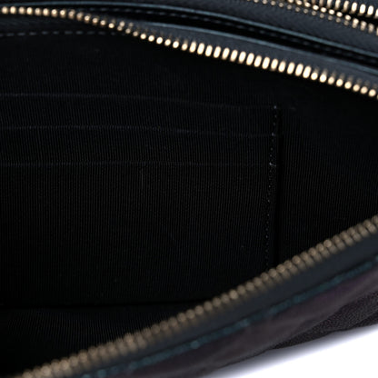 Chanel Iridescent Caviar Quilted Small Clutch With Chain Black 12 of 15