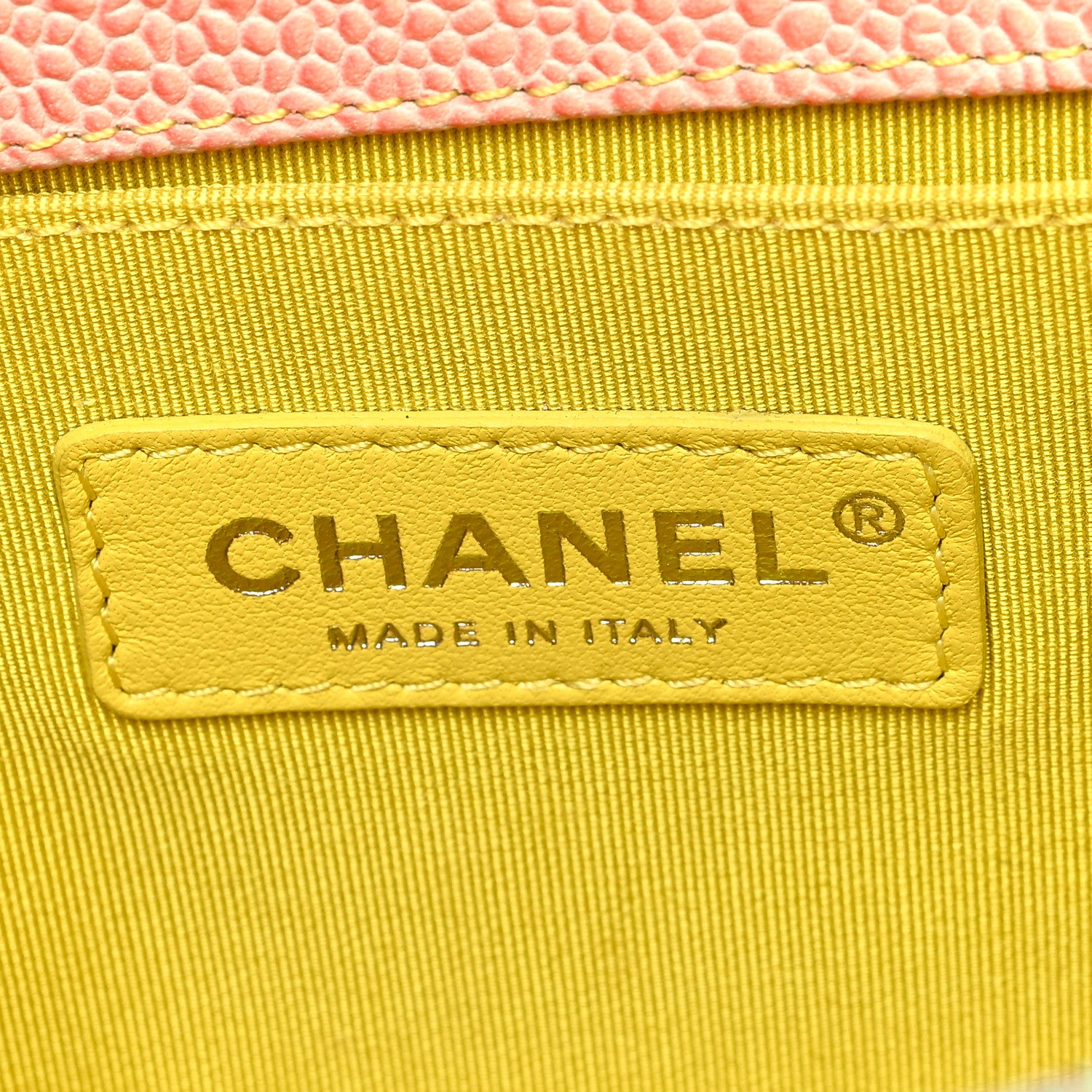 Chanel Caviar Quilted Medium Cuba Rainbow Boy Flap Multicolor 6 of 11