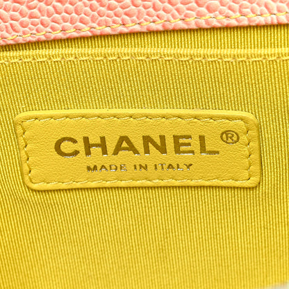 Chanel Caviar Quilted Medium Cuba Rainbow Boy Flap Multicolor 6 of 11