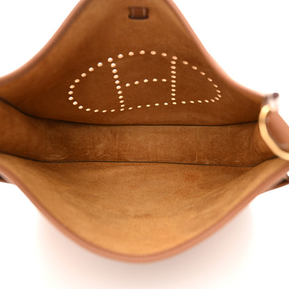 Hermes Taurillon Clemence Evelyne III PM Gold 5 of 11