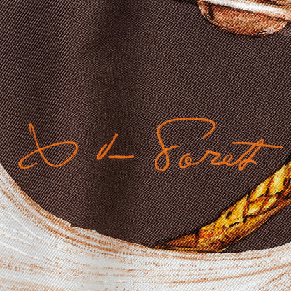 Hermes Silk A Propos de Bottes Scarf 90 3 of 7