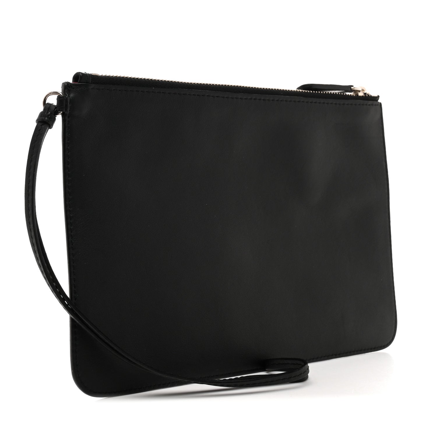 Calfskin Diorissimo Pouch Black