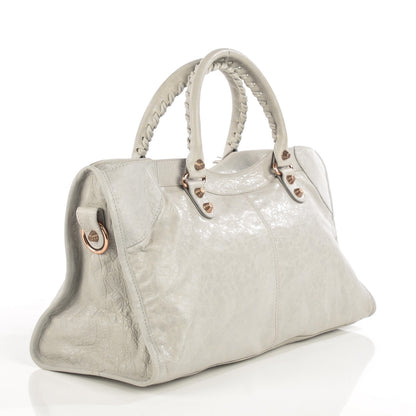 Balenciaga Agneau Giant 12 Rose Gold Hardware Part Time Gris Ciment 7 of 13