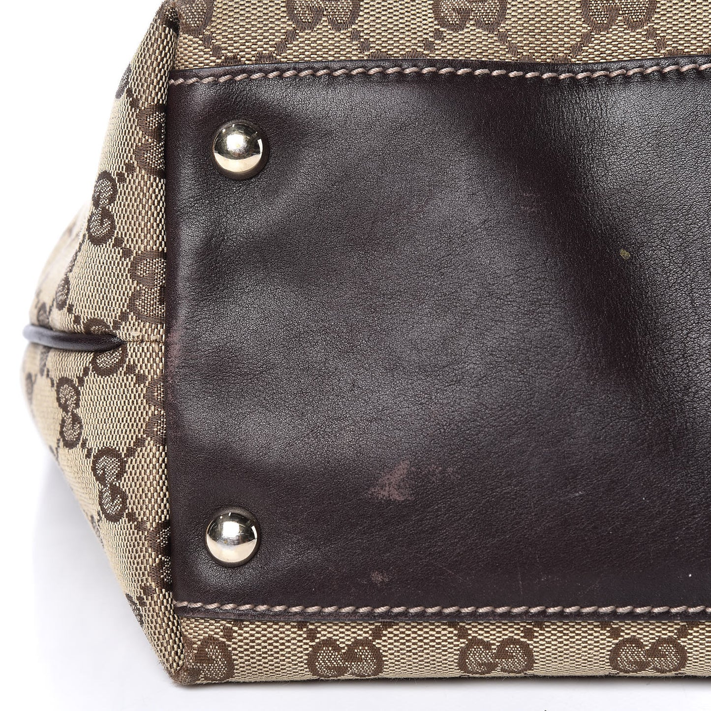 Monogram Medium New Britt Tote Brown