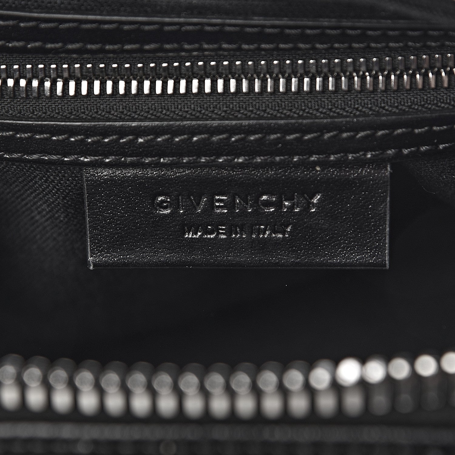 Givenchy Shiny Lord Calfskin Mini Antigona Black 5 of 9