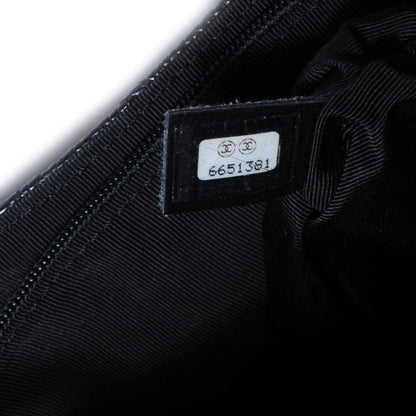 Chanel Caviar Diamond Stitched Shoulder Bag Black 7 of 8