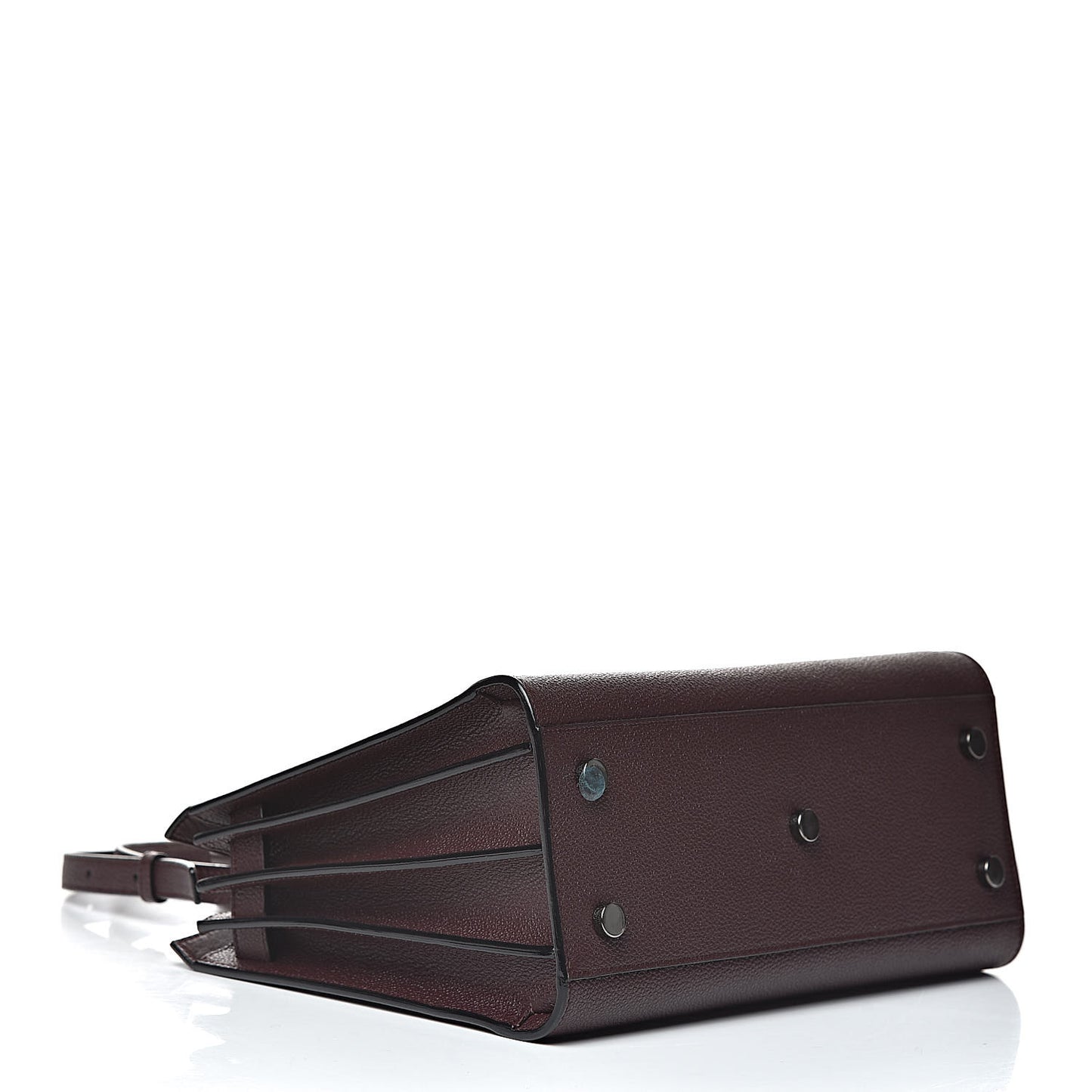 Grained Calfskin Baby Sac De Jour Amaranto