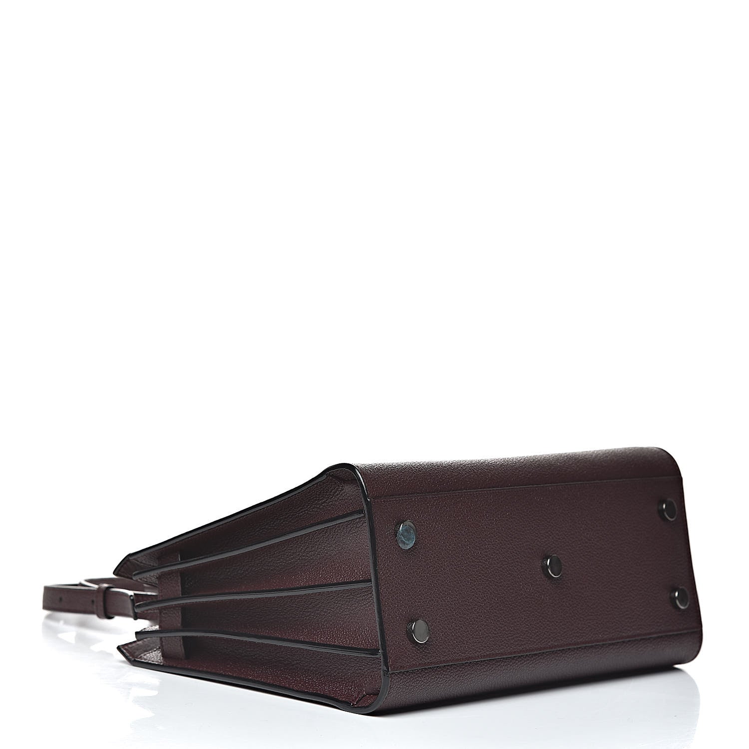 Saint Laurent Grained Calfskin Baby Sac De Jour Amaranto 4 of 14