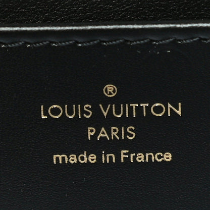 Louis Vuitton Grained Smooth Calfskin Rose Des Vents MM Black 7 of 10