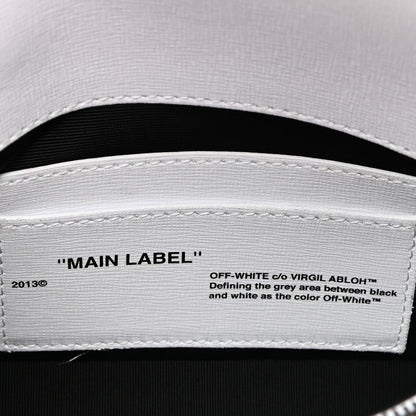 Off-White Saffiano Flap Shoulder Bag White 10 of 17