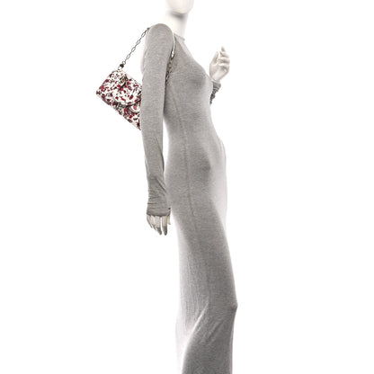 Christian Dior Calfskin Bead Embroidered Ramage Butterfly Lady D-Joy White 2 of 10