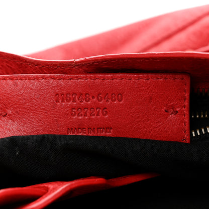 Balenciaga Agneau Classic Hardware City Rouge Coquelicot 8 of 11