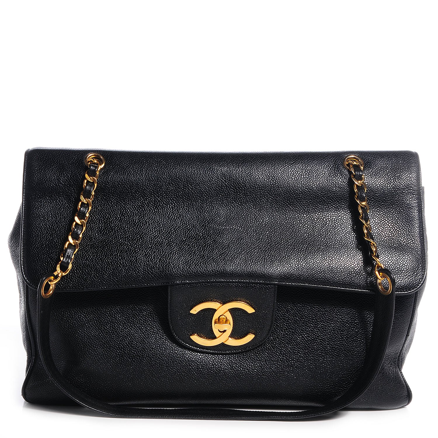 Chanel Caviar XL Weekender Bag Black 1 of 7