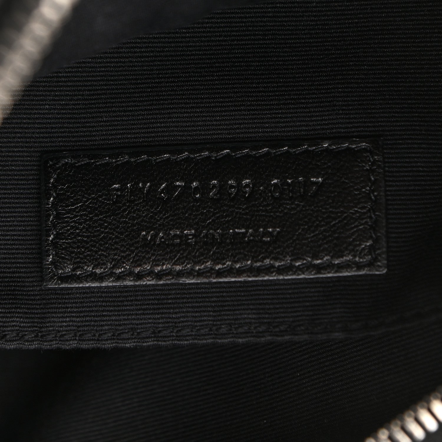 Saint Laurent Lambskin Monogram Small Lou Camera Bag Black 7 of 13
