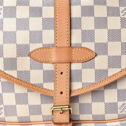 Louis Vuitton Damier Azur Saumur MM 11 of 11