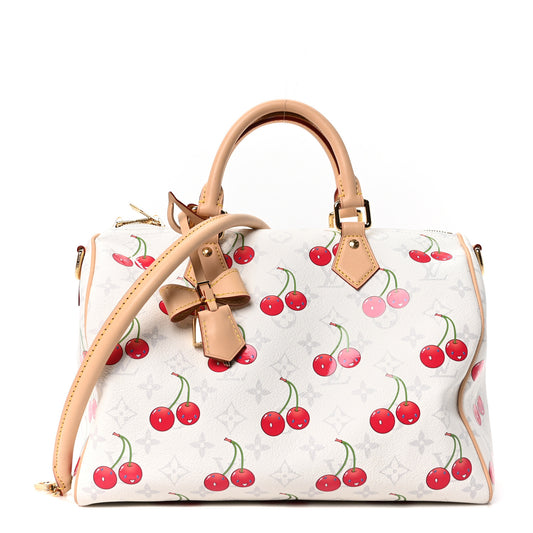 LV X TM Monogram Cerises Speedy Soft Bandouliere 30