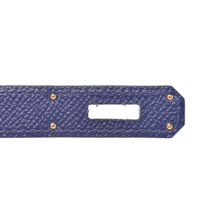 Hermes Epsom Kelly Sellier 32 Bleu Encre 29 of 36