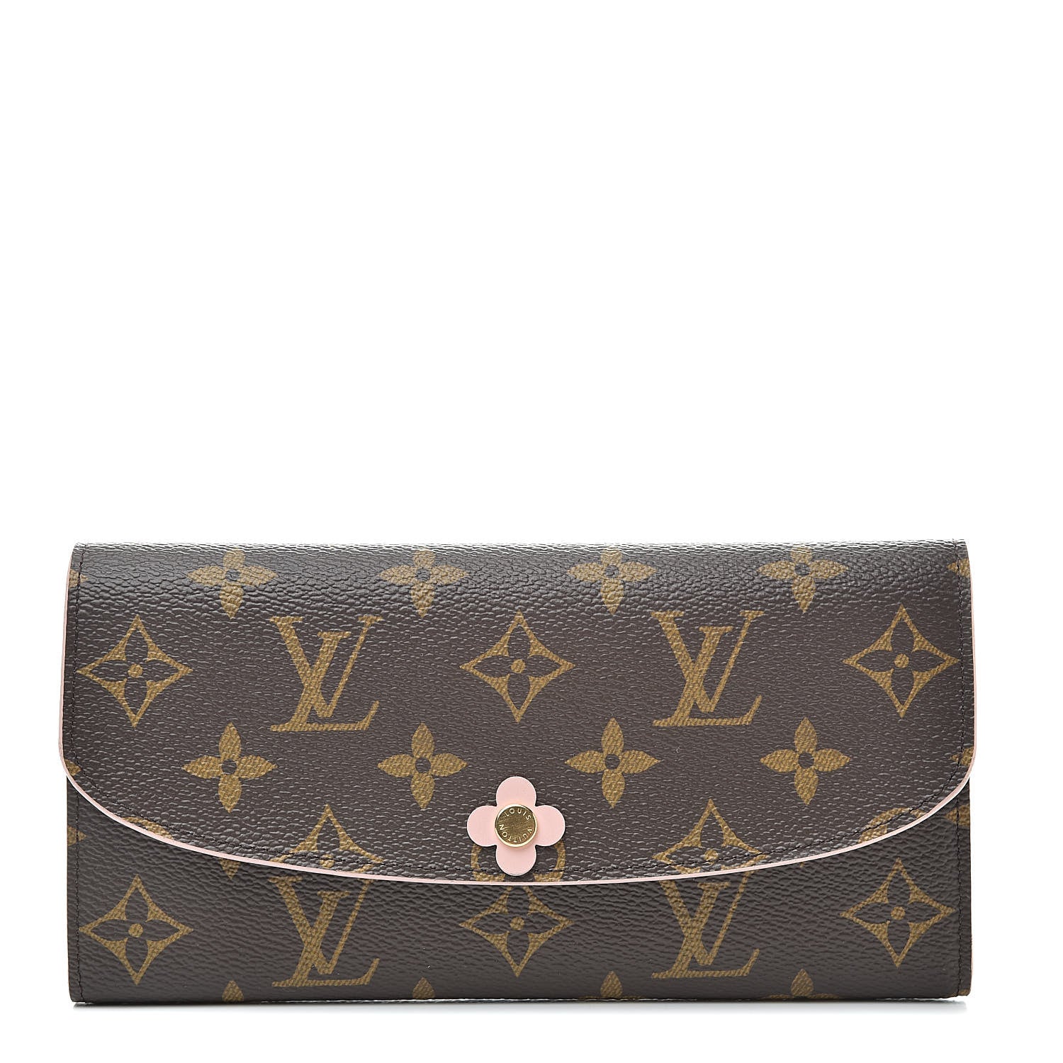Louis Vuitton Monogram Bloom Flower Emilie Wallet 1 of 7