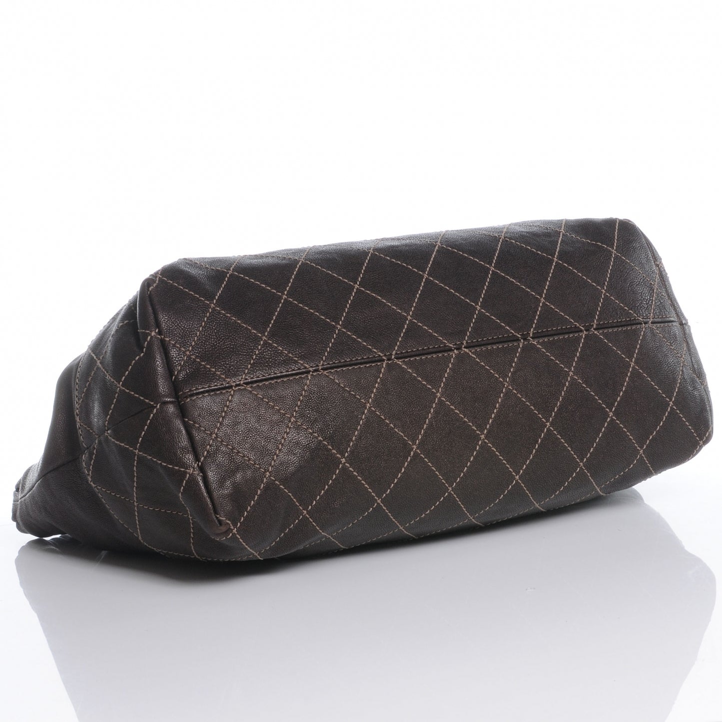 Calfskin Baby Coco Cabas Bronze