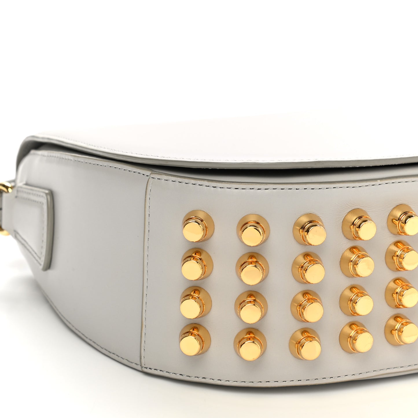 Calfskin Small Lia Sling Sweatshirt Pale Gold Hardware