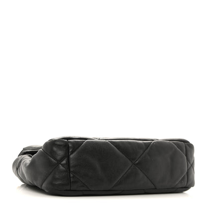 Chanel Lambskin Quilted Medium Chanel 19 Flap Black 5 of 13