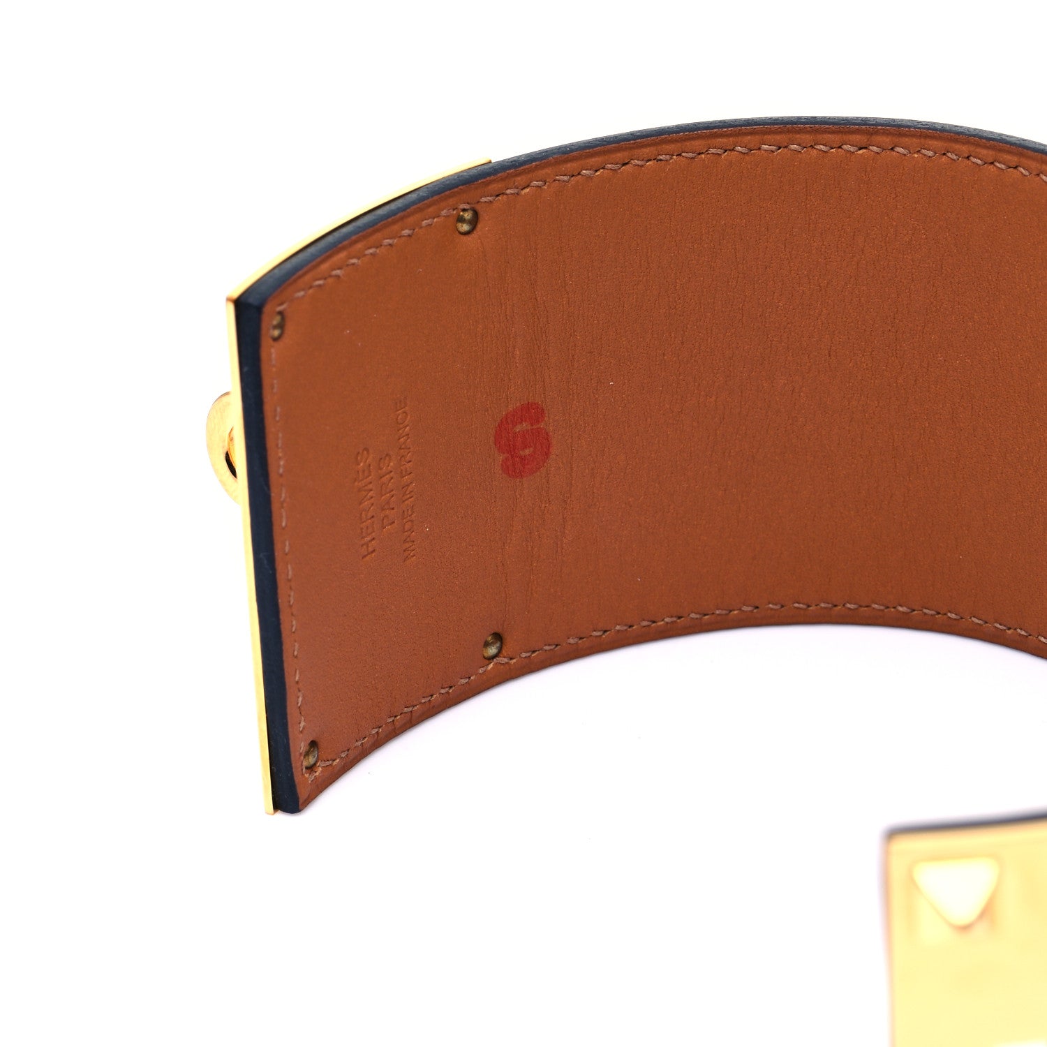 Hermes Box Kelly Dog Bracelet Black 5 of 6