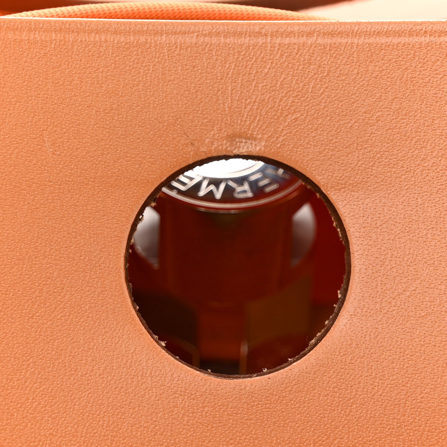 Hermes Toile Vache Hunter Herbag Zip 31 PM Orange 14 of 15