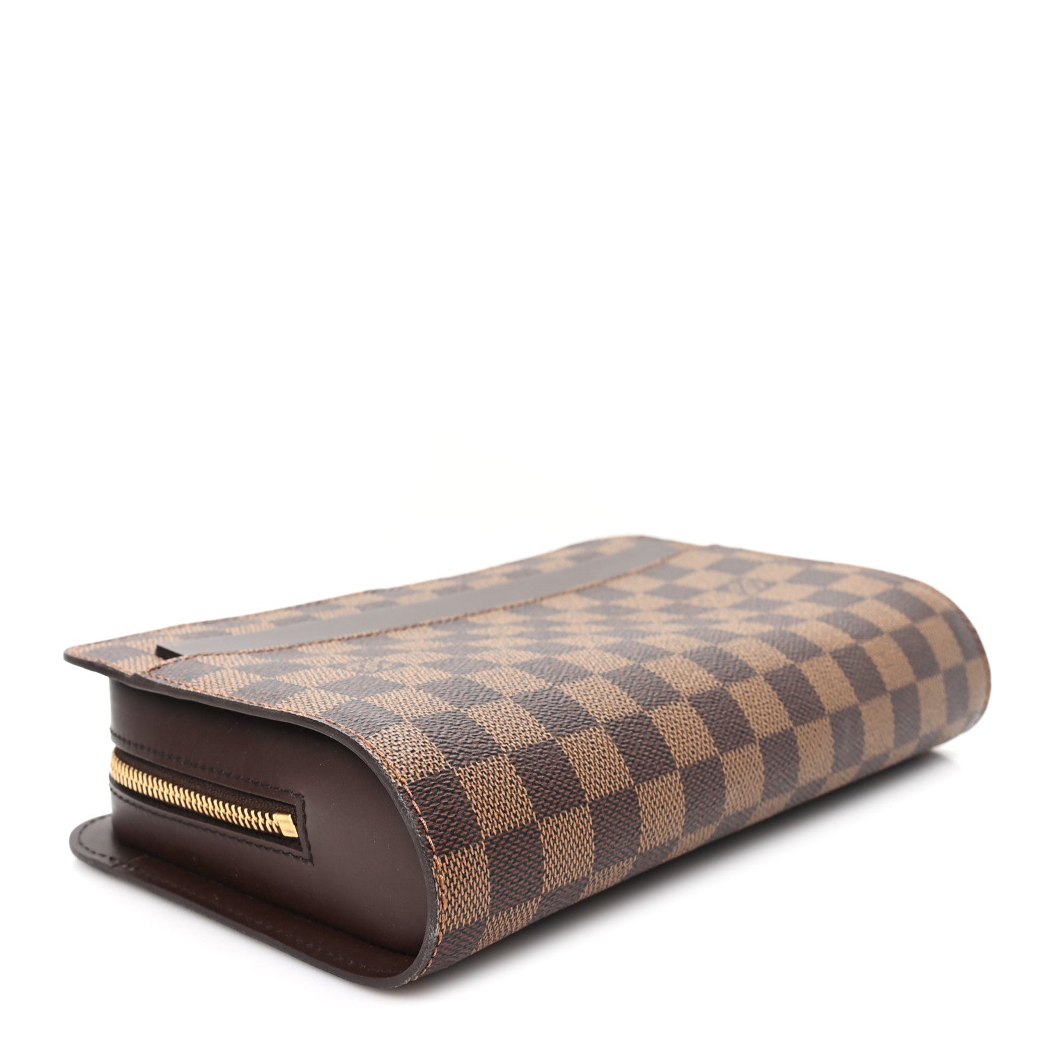 Louis Vuitton Damier Ebene Pochette Saint Louis Clutch 4 of 6